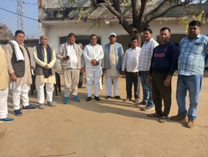 चरथावल विधानसभा में मतदाता पुनरीक्षण अभियान पर मंथन, वरिष्ठ भाजपा नेता ठाकुर सुभाष चौहान ने किया जनसंपर्क