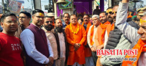 मुजफ्फरनगर के शिव चौक पर सुदर्शन न्यूज़ संपादक सुरेश चौहान का भव्य स्वागत, शिवसेना नेताओं ने किया सम्मान