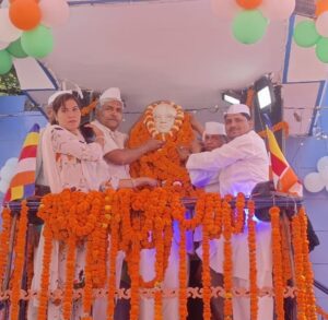 मुजफ्फरनगर: अंबेडकर जयंती पर श्रद्धांजलि, कांग्रेस नेताओं ने संविधान और समानता का दिया संदेश