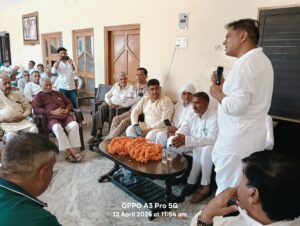 संजीव त्यागी के आवास पर क्रांति गुरु चंद्र मोहन का भव्य स्वागत, एकजुटता का दिया संदेश