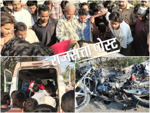 चरथावल क्षेत्र में तेज रफ्तार ट्रक का कहर: बाइक सवार दो युवक गंभीर, चालक फरार