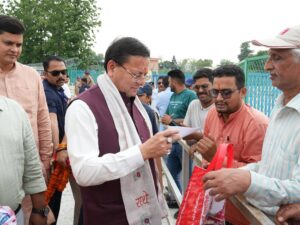 मुख्यमंत्री पुष्कर सिंह धामी ने खटीमा में सुनी जनसमस्याएं, पर्यावरण दिवस पर किया पौधारोपण
