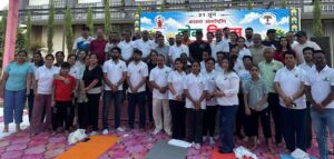 ममता अग्रवाल के संयोजन में योग दिवस पर हुआ भव्य आयोजन