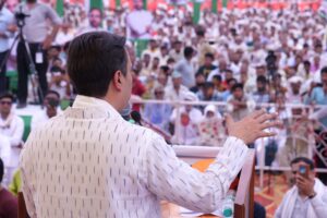 नगला गढ़ (मांट) में मातेश्वरी अहिल्याबाई होल्कर जयंती समारोह, जयंत चौधरी ने महिलाओं के सम्मान और किसान हित को बताया सर्वोच्च प्राथमिकता