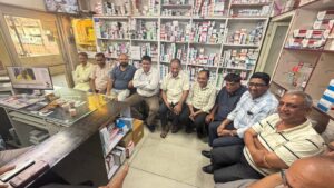 कैमिस्ट एंड ड्रगिस्ट एसोसिएशन नहीं होने देगा सर्वे के आधार पर उत्पीड़न,लाइसेंसधारी दवा व्यापारियों पर नहीं चलने देंगे औषधि विभाग की सर्वे की आरी