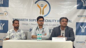 यथार्थ सुपर स्पेशियलिटी हॉस्पिटल, ओमेगा-1, ग्रेटर नोएडा ने मुजफ्फरनगर में यूरिनरी ब्लैडर कैंसर के निदान एवं उपचार पर आयोजित की प्रेस कॉन्फ्रेंस