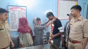 पुलिस चौकी बनी शादी का मंडप, परिजनों की रजामंदी से विवाह बंधन में बंधे रोहन-प्रियंका