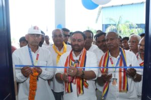 शुक्रताल में कैबिनेट मंत्री अनिल कुमार ने किया एकता बौद्ध विहार के पुस्तकालय का उद्घाटन