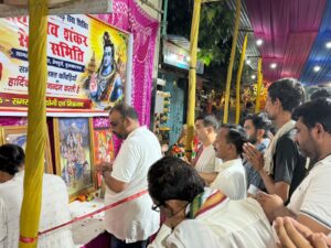मुजफ्फरनगर: जय शिव शंकर सेवा समिति का 24वां कावड़ सेवा शिविर शुरू, सांसद हरेंद्र मलिक के पुत्र निशांत मलिक ने किया उद्घाटन