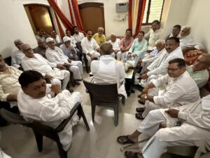 बुढ़ाना में राष्ट्रीय लोकदल पंचायती राज प्रकोष्ठ की बैठक सम्पन्न, बिधुर मोहन त्यागी बने जिलाध्यक्ष