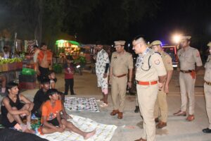 बागपत में कांवड़ मार्ग पर एसपी सूरज कुमार राय का निरीक्षण, सुरक्षा व्यवस्था और यातायात प्रबंधन का लिया जायजा