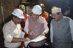 CM धामी पहुंचे मायापुर टनल हादसा स्थल, रेस्क्यू ऑपरेशन का लिया जायजा