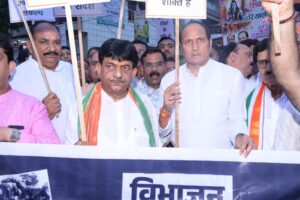 विभाजन विभीषिका स्मृति दिवस पर सुरेश राणा ने पीड़ितों को किया नमन