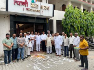 त्यागी सभा भवन में धूमधाम से मनाया गया स्वतंत्रता दिवस