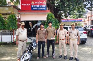 चरथावल पुलिस की बड़ी कार्रवाई: अवैध पिस्टल, कारतूस व मैगजीन के साथ दो आरोपी गिरफ्तार