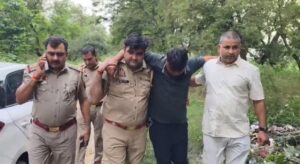 पुलिस और बदमाश की मुठभेड़, ₹ 25 हजार का इनामी जाफर गिरफ्तार, पैर में गोली लगने से हुआ घायल