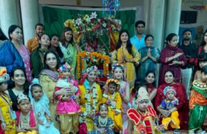 किडजी न्यू मंडी प्ले स्कूल में धूमधाम से मनाया गया श्रीकृष्ण जन्माष्टमी पर्व